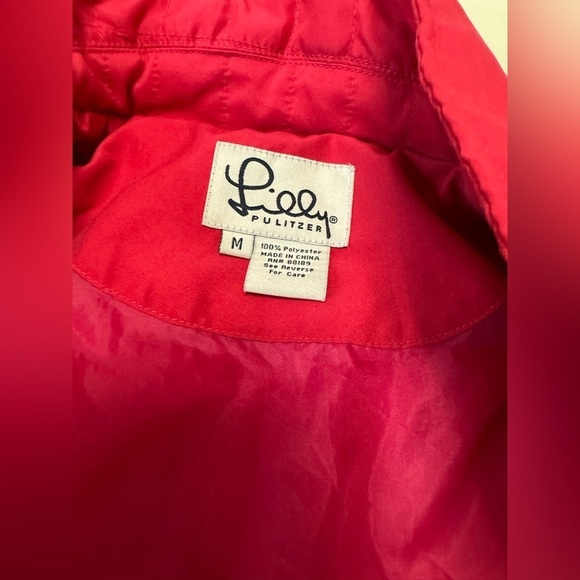 Lilly Pulitzer Quilted Button Jacket - Picture 5 of 6